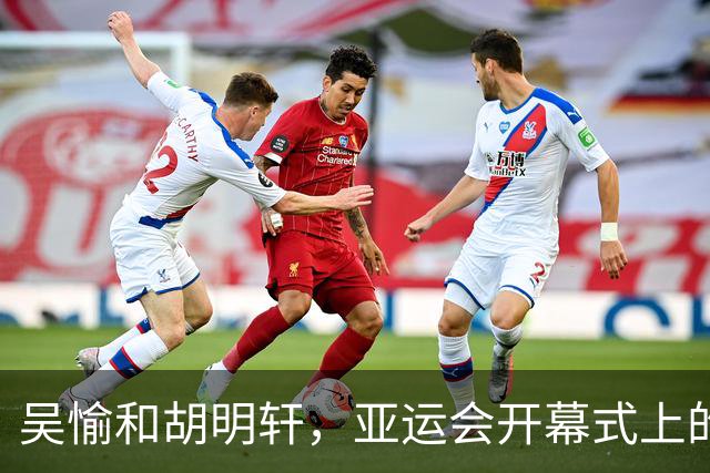 吴愉和胡明轩，亚运会开幕式上的“双子星”旗手！